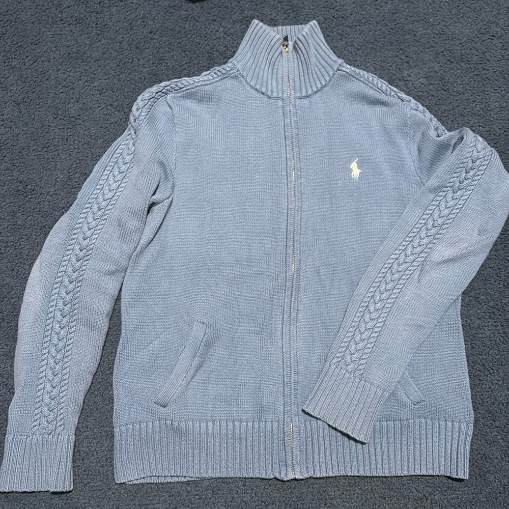 RALPH LAUREN SPORT zip-up sweater